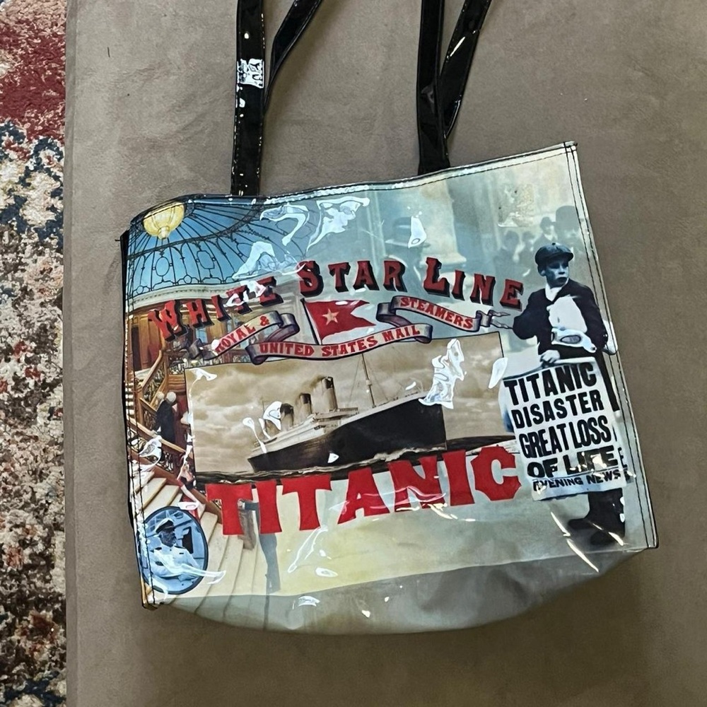 Titanic Themed Tote Bag